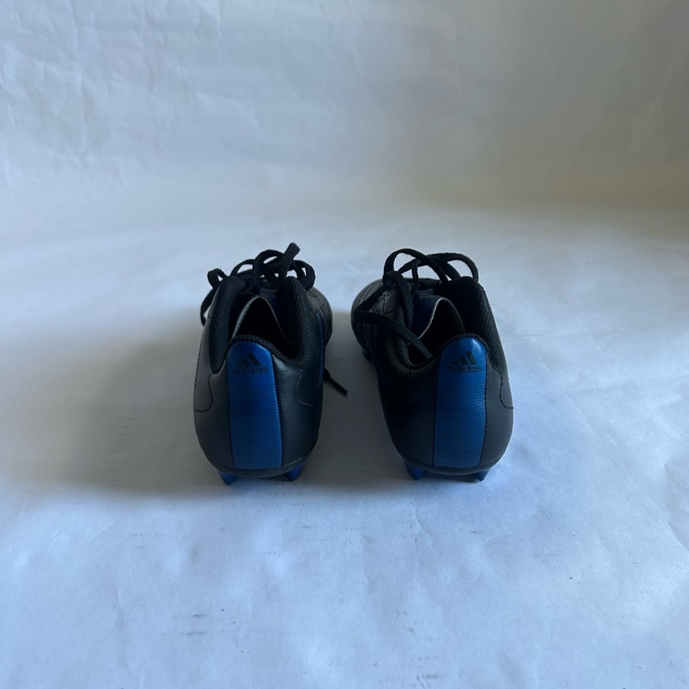 Adidas Boy’s Black and Blue Soccer Shoes - Picture 3 of 8